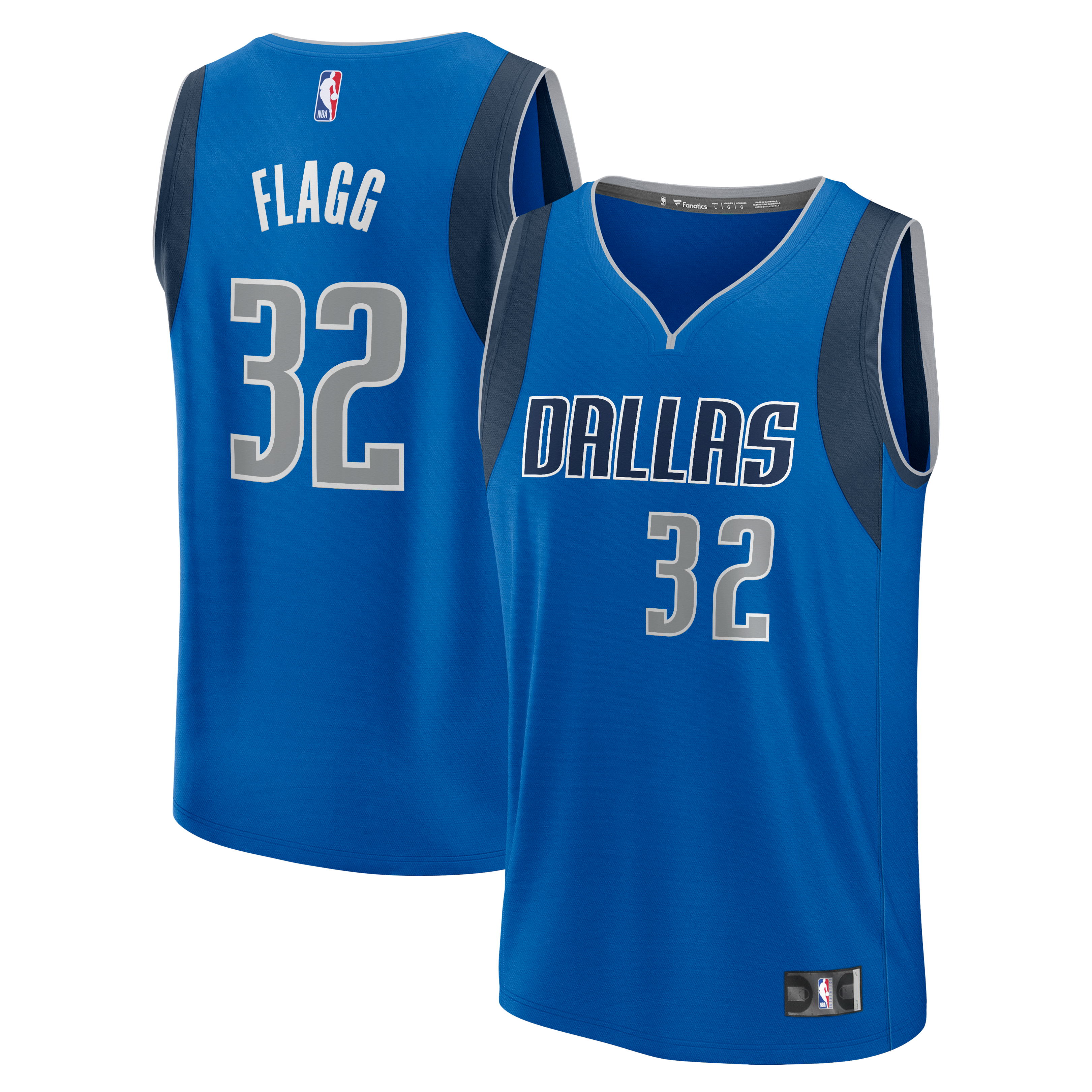 Cooper Flagg Dallas Mavericks 2025 Draft First Round Pick Fast Break Replica Jersey - Icon Edition - Blue Basketball TJS1029