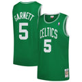 Kevin Garnett Boston Celtics M & N 2007/08 Hardwood Classics Swingman Jersey - Kelly Green Basketball TJS1039