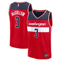 CJ McCollum Washington Wizards Fast Break Replica Player Jersey - Icon Edition - Red Basketball TJS0900