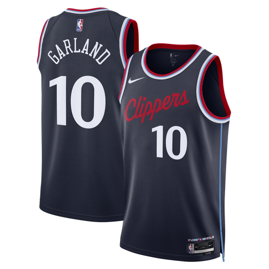 Darius Garland LA Clippers Unisex Swingman Jersey - Icon Edition - Navy Basketball TJS0888
