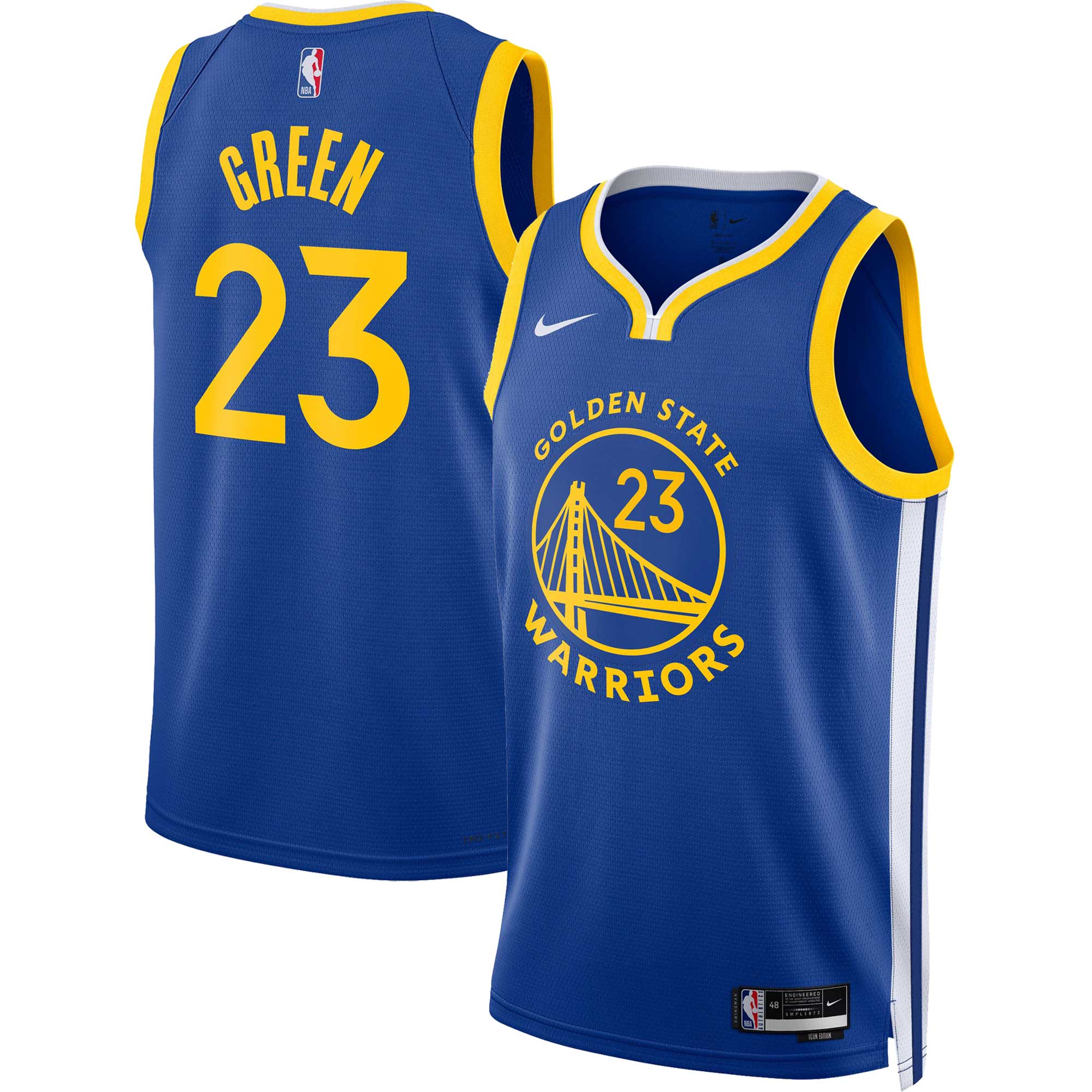 Draymond Green Golden State Warriors Unisex Swingman Jersey - Icon Edition - Royal Basketball TJS0901