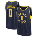 Tyrese Haliburton Indiana Pacers Fast Break Replica Jersey - Navy - Icon Edition Basketball TJS0878