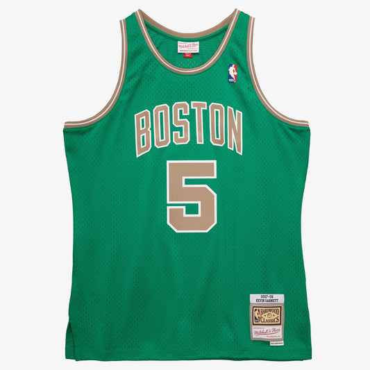 Kevin Garnett Boston Celtics M & N 2007-08 Hardwood Classics Swingman Jersey - Kelly Green Basketball TJS1023