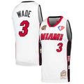 Dwyane Wade Miami Heat M & N Unisex Hall of Fame Class of 2023 Throwback Swingman Jersey - White Basketball TJS0945