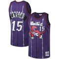 Vince Carter Toronto Raptors M & N 1998/99 Big & Tall Hardwood Classics Swingman Jersey - Purple Basketball TJS1062