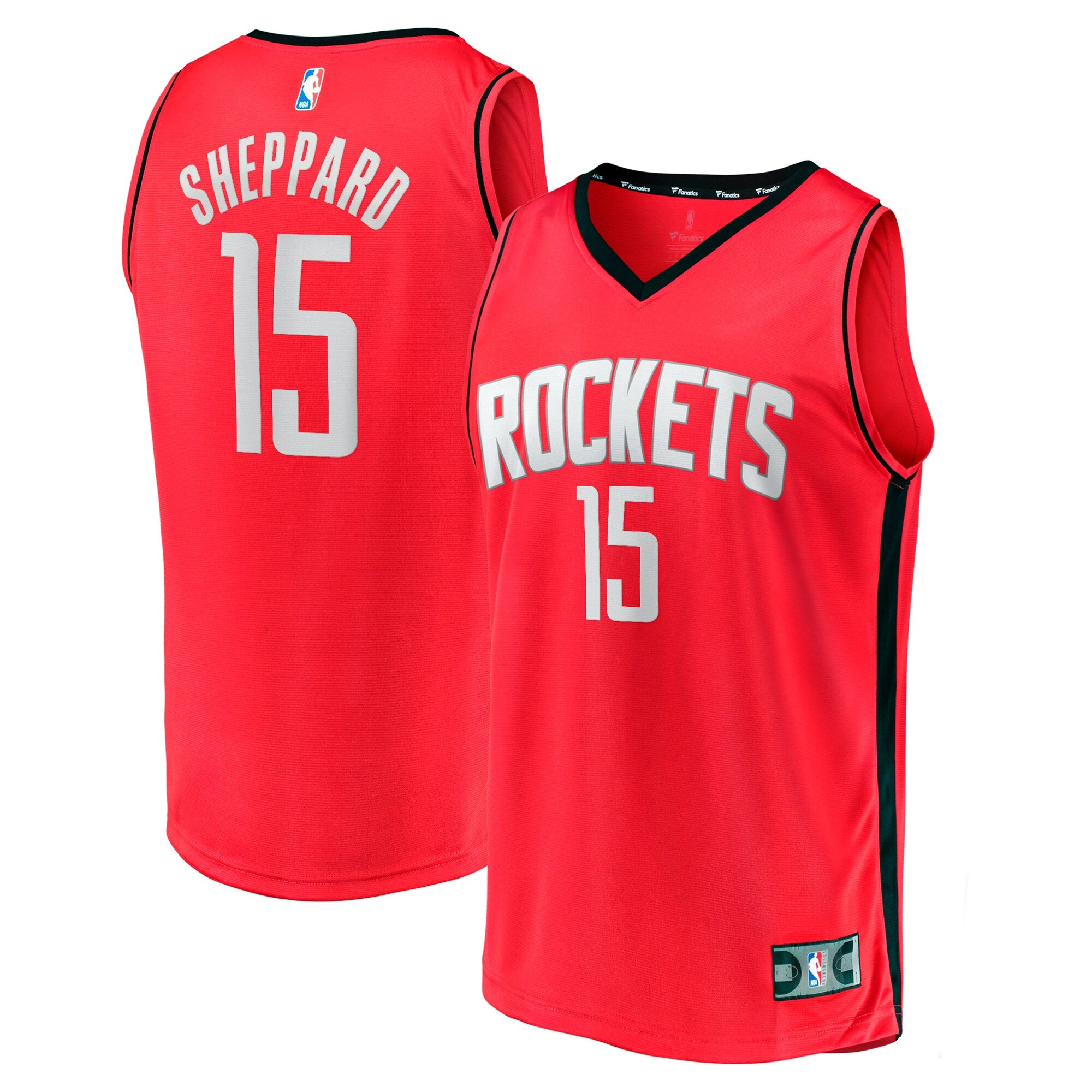 Reed Sheppard Houston Rockets 2024 Draft Fast Break Player Jersey - Icon Edition - Red Basketball TJS1067