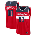 Washington Wizards Fastbreak Custom Jersey - Red - Icon Edition Basketball TJS0927