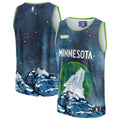 Minnesota Timberwolves & KidSuper Studios by Unisex Hometown Jersey - Blue Basketball TJS0595