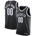 Brooklyn Nets Swingman Custom Jersey Black - Icon Edition Basketball TJS0635