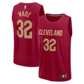 Dean Wade Cleveland Cavaliers Fast Break Player Jersey - Icon Edition - Wine Basketball TJS0658