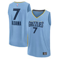 Santi Aldama Memphis Grizzlies Fast Break Replica Player Jersey - Statement Edition - Light Blue Basketball TJS0661