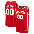 Atlanta Hawks Fast Break Custom Jersey - Icon Edition - Red Basketball TJS0601