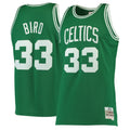 Larry Bird Boston Celtics M & N Hardwood Classics Swingman Jersey - Kelly Green Basketball TJS0632