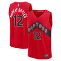 Collin Murray-Boyles Toronto Raptors 2025 Draft First Round Pick Fast Break Replica Jersey - Icon Edition - Red Basketball TJS0676