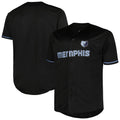 Memphis Grizzlies Profile Big & Tall Pop Jersey - Black Basketball TJS0686