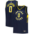 Tyrese Haliburton Indiana Pacers Big & Tall Fast Break Jersey - Icon Edition - Navy Basketball TJS0710