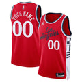 LA Clippers Jordan Brand Unisex 2024/25 Custom Swingman Jersey - Statement Edition - Red Basketball TJS0830