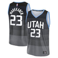 Lauri Markkanen Utah Jazz 2025/26 City Edition Fast Break Jersey - Black Basketball TJS0715
