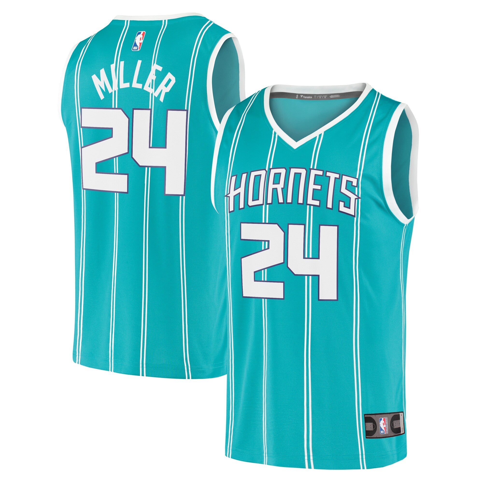 Brandon Miller Charlotte Hornets Fast Break Replica Jersey - Icon Edition - Teal Basketball TJS0812