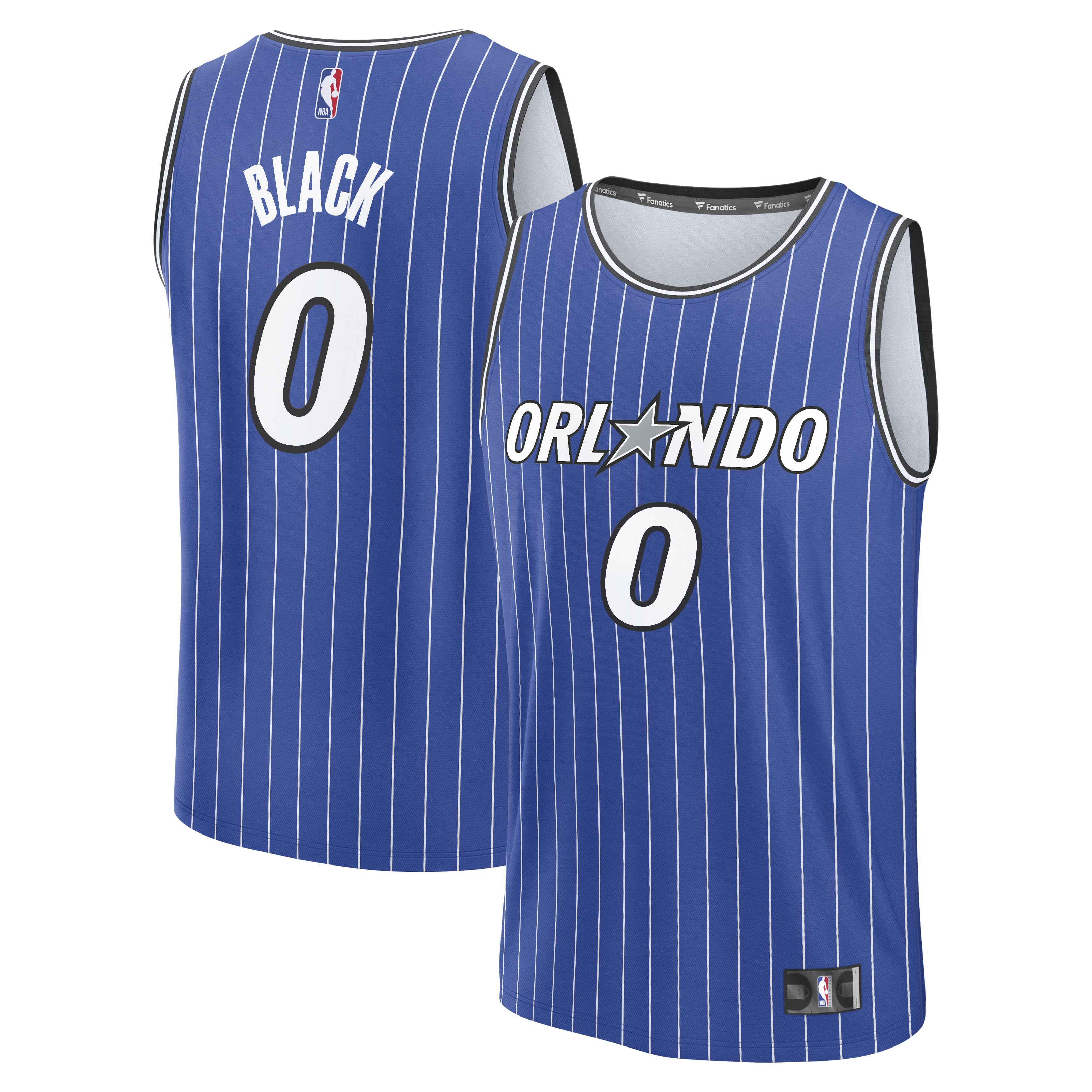 Anthony Black Orlando Magic Fast Break Replica Jersey - Royal - Icon Edition Basketball TJS0817