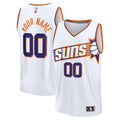 Phoenix Suns Fast Break Custom Jersey - Association Edition - White Basketball TJS0718