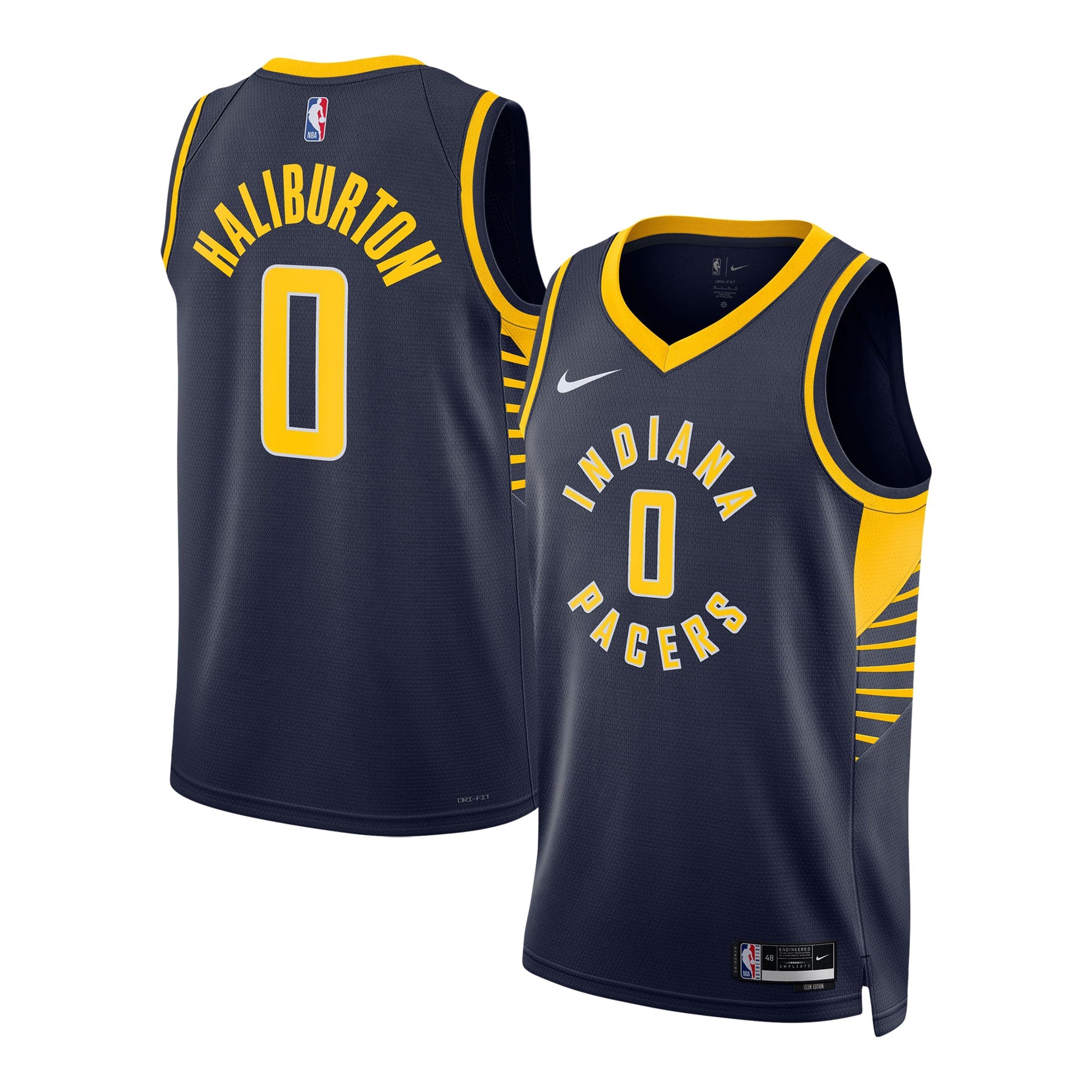 Tyrese Haliburton Indiana Pacers Unisex Swingman Jersey - Icon Edition - Navy Basketball TJS0796
