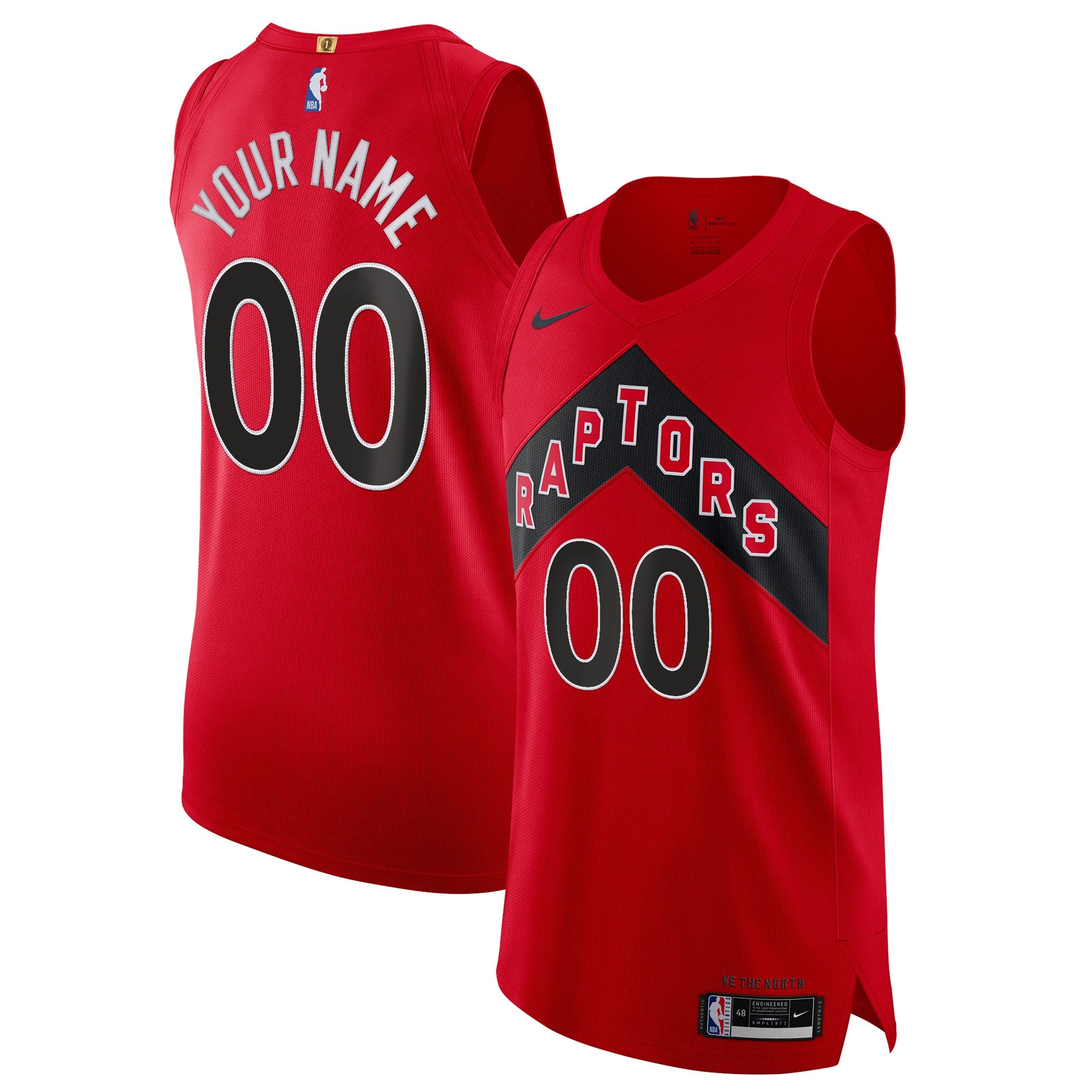 Toronto Raptors 2020/21 Custom Jersey Red - Icon Edition Basketball TJS0788