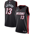 Bam Adebayo Miami Heat Unisex Swingman Jersey - Icon Edition - Black Basketball TJS1084