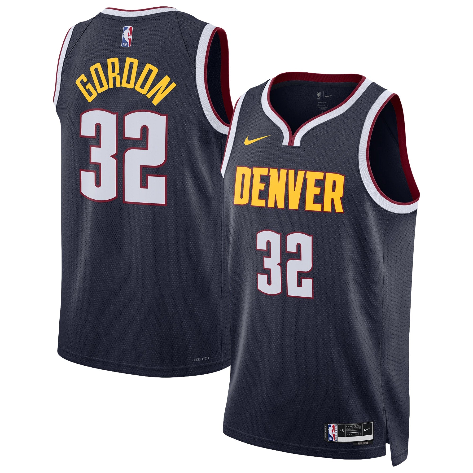 Aaron Gordon Denver Nuggets Unisex Swingman Jersey - Icon Edition - Navy Basketball TJS1012
