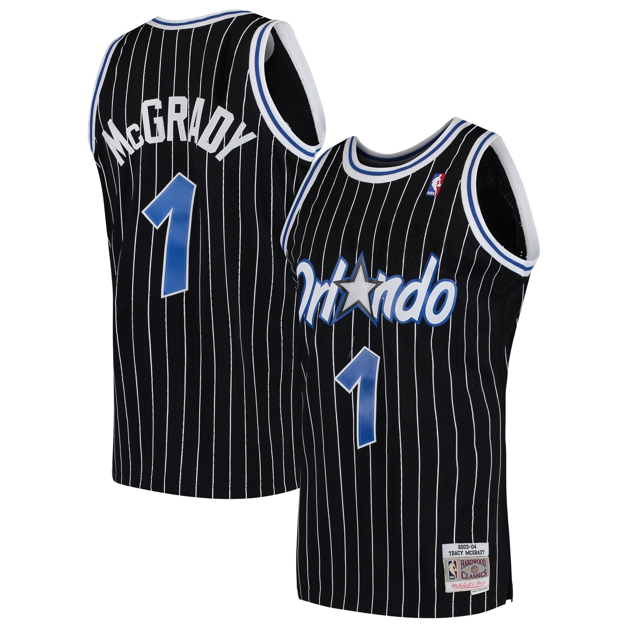 Tracy McGrady Orlando Magic M & N Hardwood Classics Swingman Jersey - Black Basketball TJS1074