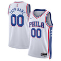 Philadelphia 76ers Unisex 2022/23 Swingman Custom Jersey White - Association Edition Basketball TJS0876