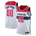 Washington Wizards Unisex Swingman Custom Jersey White - Association Edition Basketball TJS1026