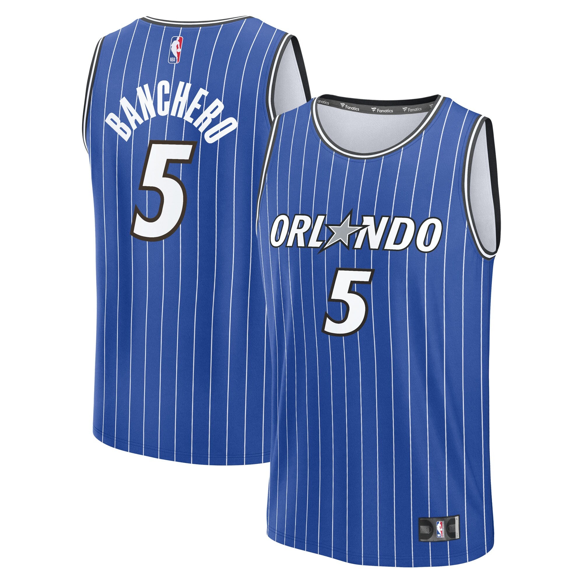 Paolo Banchero Orlando Magic Fast Break Replica Player Jersey - Icon Edition - Blue Basketball TJS0875