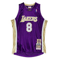 Kobe Bryant Los Angeles Lakers M & N Hall of Fame Class of 2020 #8 Jersey - Purple Basketball TJS1059