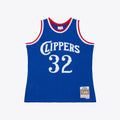 Bill Walton LA Clippers M & N 1984-85 Swingman Jersey - Royal Basketball TJS1071