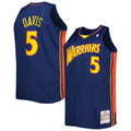 Baron Davis Golden State Warriors M & N Big & Tall Hardwood Classics 2006/07 Swingman Jersey - Navy Basketball TJS1007