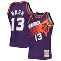 Steve Nash Phoenix Suns M & N 1996/97 Hardwood Classics Swingman Jersey - Purple Basketball TJS1076