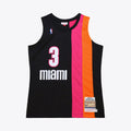 Dwyane Wade Miami Heat M & N 2005-06 Hardwood Classics Jersey - Black Basketball TJS1080