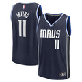 Kyrie Irving Dallas Mavericks Fast Break Replica Player Jersey - Statement Edition - Navy Basketball TJS0894