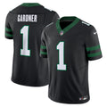 Ahmad Sauce Gardner New York Jets Alternate Vapor F.U.S.E. Limited Jersey - Legacy Black | Stitched Football Jersey TJS0016