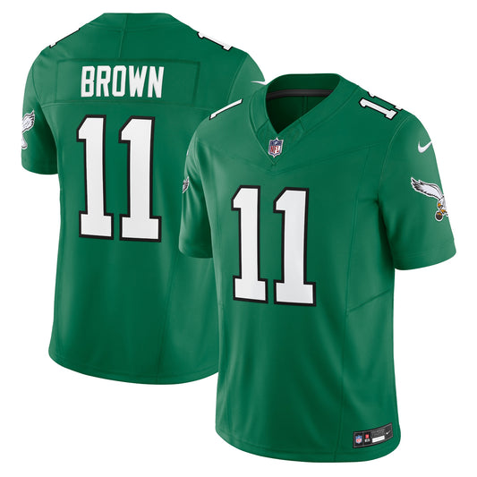 A.J. Brown Philadelphia Eagles Vapor F.U.S.E. Limited Jersey - Kelly Green | Stitched Football Jersey TJS0067
