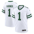 Ahmad Sauce Gardner New York Jets Game Jersey - Legacy White | Stitched Football Jersey TJS0023