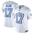 Josh Allen Buffalo Bills 2025 Rivalries Collection Stitched Limited Jersey - White | Stitched Football Jersey TJS0014