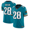 Fred Taylor Jacksonville Jaguars Prowler Throwback Vapor F.U.S.E. Limited Retired Player Jersey - Teal | Stitched Football Jersey TJS0050
