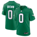 Marquise Brown Philadelphia Eagles Alternate 2 Game Jersey - Kelly Green | Stitched Football Jersey TJS0073