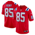 Hunter Henry New England Patriots Game Alternate Jersey - Red | Stitched Football Jersey TJS0049