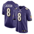 Lamar Jackson Baltimore Ravens Game Jersey - Purple | Stitched Football Jersey TJS0013