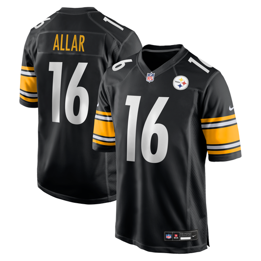 Drew Allar Pittsburgh Steelers Game Jersey - Black | Stitched Football Jersey TJS0087