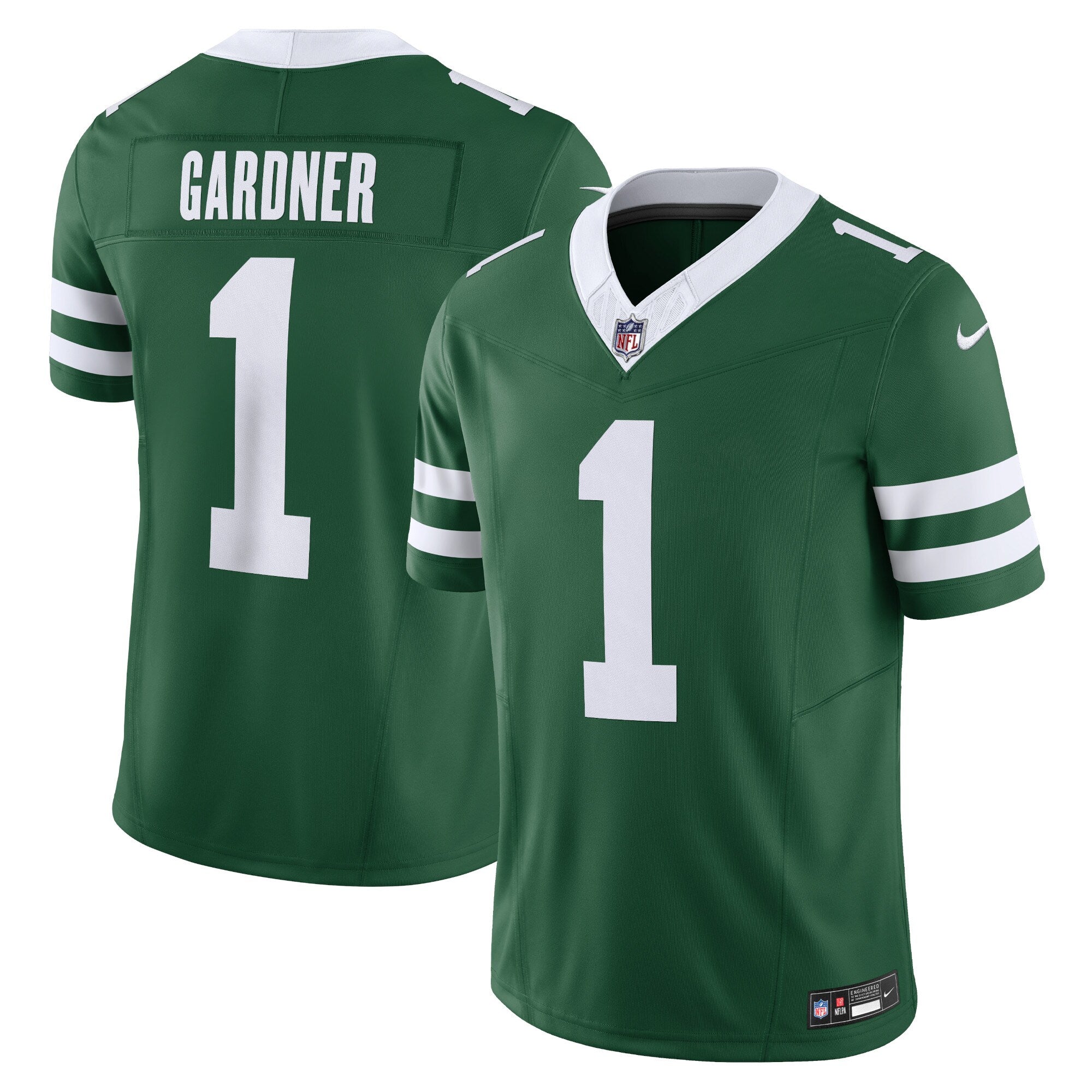 Ahmad Sauce Gardner New York Jets Vapor F.U.S.E. Limited Jersey - Legacy Green | Stitched Football Jersey TJS0033