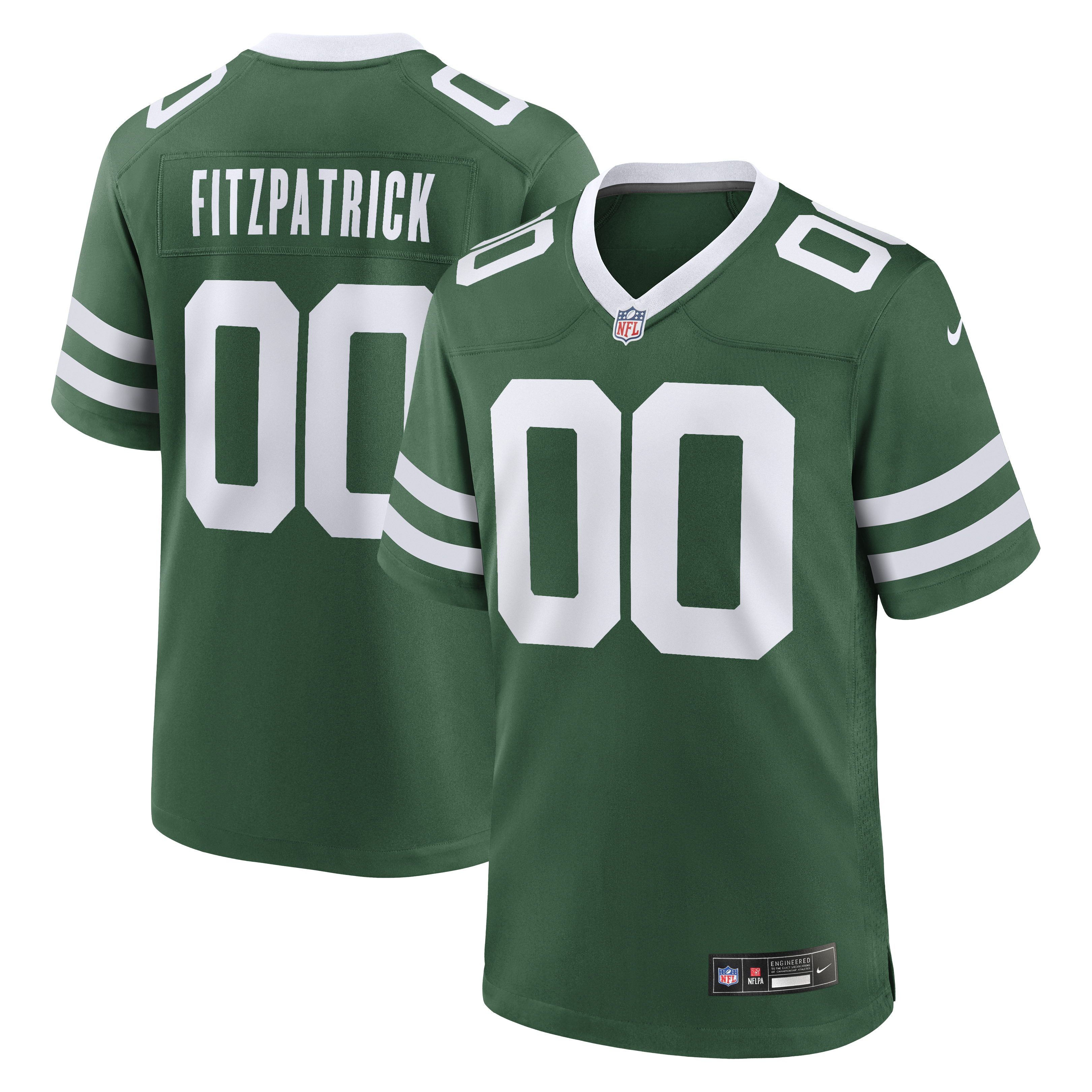 Minkah Fitzpatrick New York Jets Game Jersey - Legacy Green | Stitched Football Jersey TJS0085